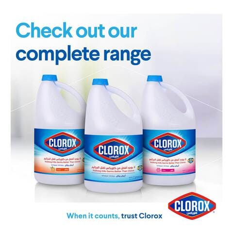 Clorox Bleach Liquid Original Scent 3.78L