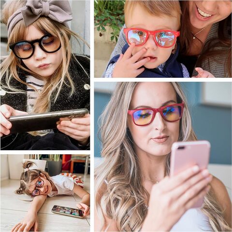 Anti glare deals glasses for kids