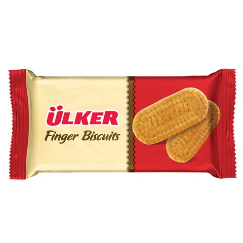 Buy Ulker Finger Plain Biscuits 90g in Saudi Arabia