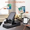 Atraux Cell Phone Stand, Adjustable Phone Holder For Desk With Anti-Slip Base &amp; Bluetooth Speaker (White)