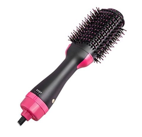 Buy szwintec One Step Hair Dryer and Volumizer, szwintec Oval Blower Hair  Dryer Salon Hot Air Paddle Styling Brush Negative Ion Generator Hair  Straightener Curler Comb for All Hair Types Online -