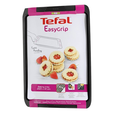 Tefal Easy Grip Gold Baking Tray Black 29.5x41cm