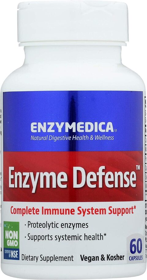 Enzymedica Enzyme Defense Vegetarian Capsules (60 Pieces)