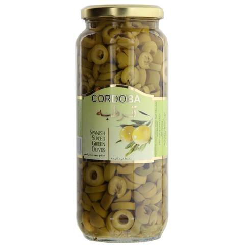 Cordoba Spanish Sliced Green Olives 575g