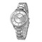 Curren - 9006 Quartz Movement Round Dial Stainless Steel Waterproof Women Watch - Silver