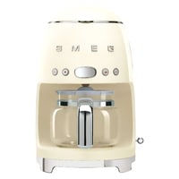 Smeg 50&#39;s Style Drip Filter Coffee Machine DCF02CRUK Cream 1050W