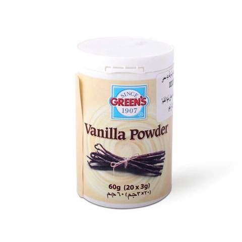 Buy Greens Vanilla Powder 60g in Saudi Arabia