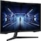 Samsung 27&quot; Odyssey G5 LC27G55, 1000R Curved Gaming Monitor With 144Hz Refresh Rate &amp; 1MS Response Time, WQHD Resolution, AMD FreeSync Premium - LC27G55TQBMXUE, Black