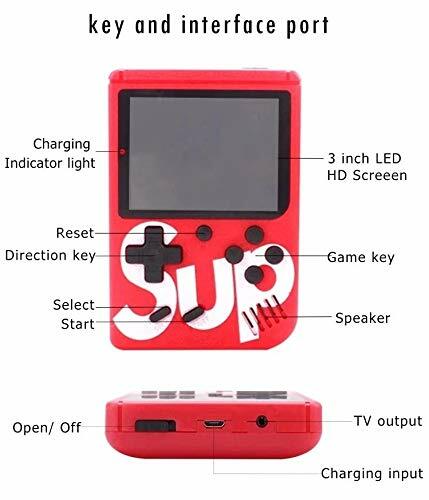 Buy Toshionics Sup Game Box 400 In 1 Games Retro Portable Mini Handheld Game Console 3 0 Inch Kids Game Player Online Shop Electronics Appliances On Carrefour Uae