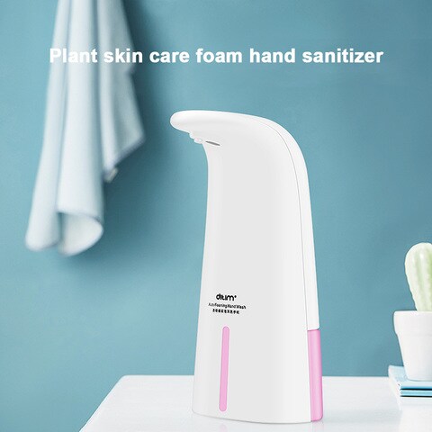 Generic-New automatic induction foam washing mobile phone multifunctional foam soap dispenser Amazon smart washing mobile home White without hand sanitizer