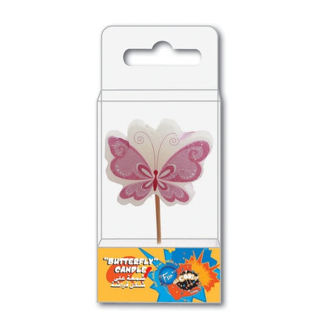 Fun Birthday Candle Butterfly