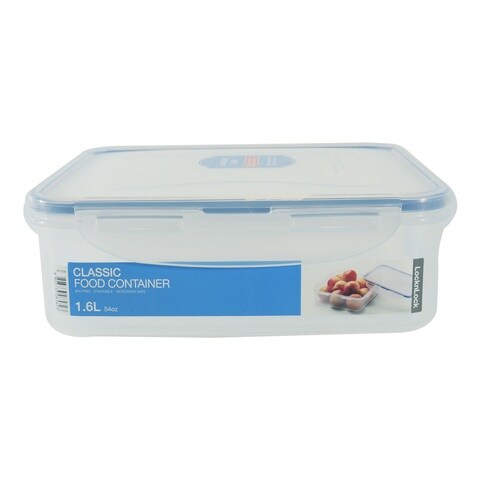 Buy Lock LockClassic Plastic Flat Square Food Container HPL858