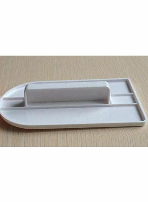 Generic Cream Cake Decorating Tool With Handle White 15X9X2.5Cm