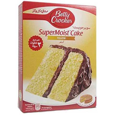 Betty Crocker Cake Mix Super Moist Yellow 500 Gram