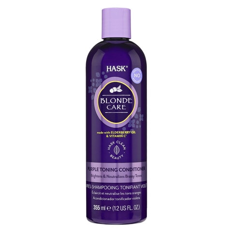 Hask Blonde Care Purple Toning Conditioner 355ml