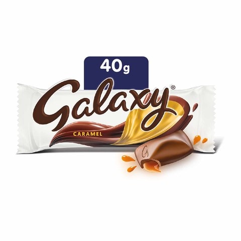 كانون الثاني ارفع كثيرا جدا  Buy Galaxy Caramel Chocolate Bar - 40 gram Online - Shop Food Cupboard on  Carrefour Egypt
