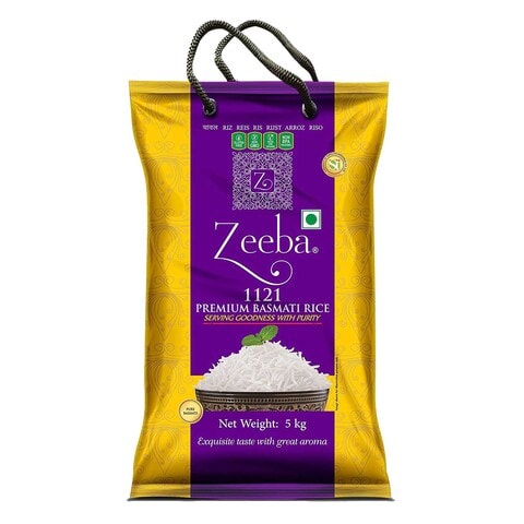 Zeeba Premium XXl Basmati Rice 5kg
