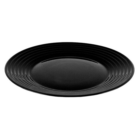 Luminarc Harena Shallow Dinner Plate Black 27cm