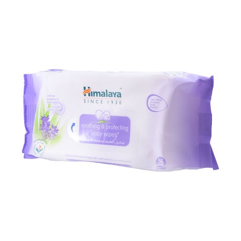 Himalaya Soothing &amp; Protecting Baby Wipes 56 Pieces