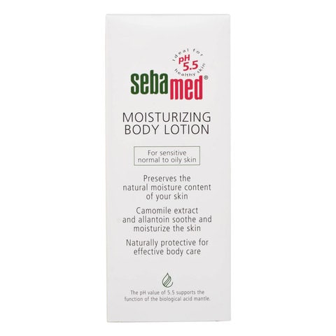 Sebamed moisturizing body lotion 200 ml