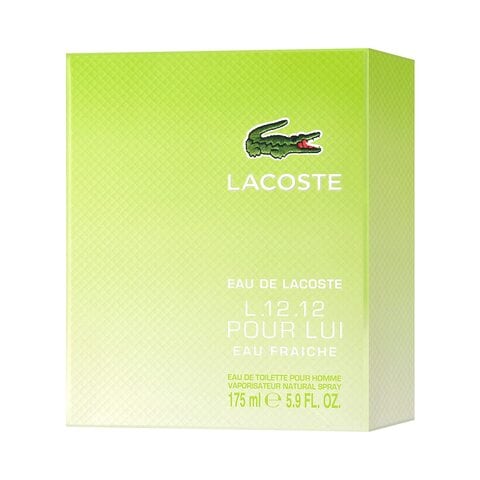 Buy Lacoste L.12.12 Pour Lui Eau Fraiche 175ml Online Shop