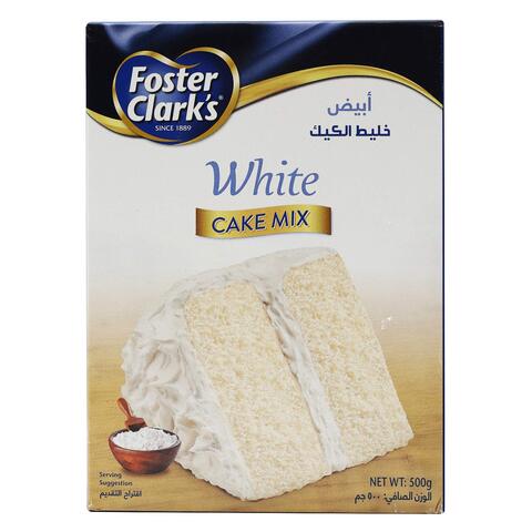 فوستر كلاركس خليط الكيك أبيض 500 جرام