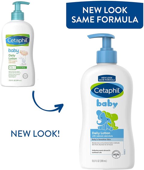 Cetaphil baby daily lotion with sales organic calendula