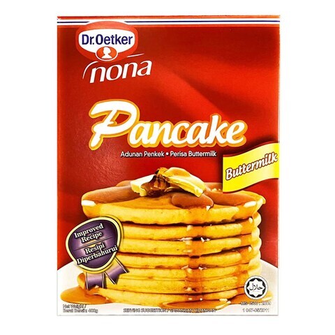 Buy Dr. Oetker American Style Buttermilk Pancakes Mix 400g Online - Shop  Food Cupboard on Carrefour Saudi Arabia