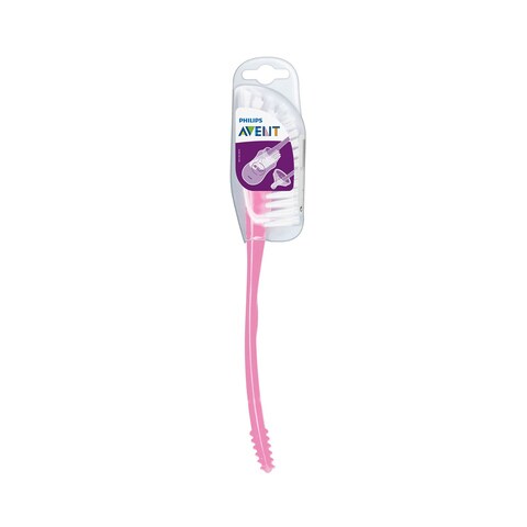 Philips Avent Bottle & Teat Brush SCF145/07 Pink