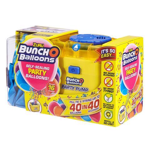 BUNCH O BALLOONS By Zuru PARTY - PARTY BALLOONS - PUMP PACK - Party Pump With 2 Bunches Balloons_ Blue