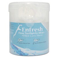 Enfresh Floss Toothpicks White 100 PCS