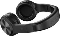 Lazor Jazz+ Ea33 Wireless Foldable Headphones With Stero Sound, Build In TF Card Reader, FM Radio, AUX, BT V5.0, Up To 10Hrs, Black