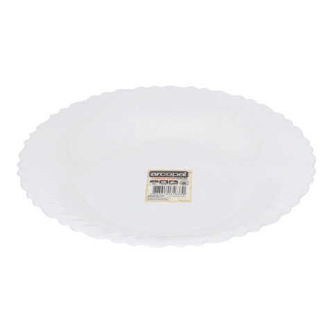 Arcopal White Soup Plate 1 pc