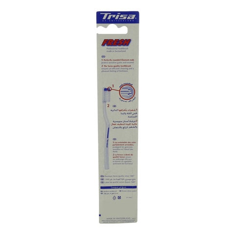 Trisa Fresh Hard Toothbrush White