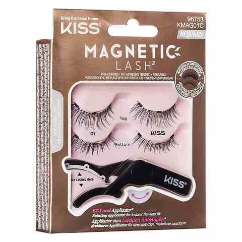 Kiss Magnetic Lash With Applicator KMAG01C Black