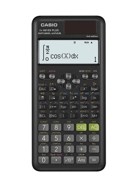 Casio - Fx-991Es Plus 2nd Edition Calculator Black