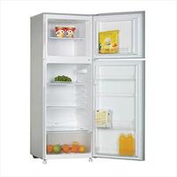 Nikai Double Door Refrigerator 280L NRF280DN3S Silver