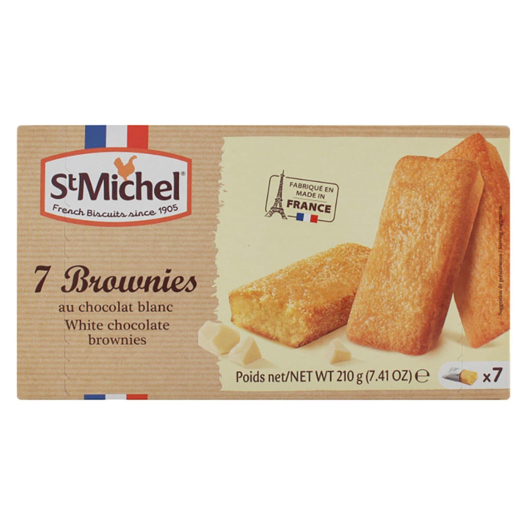Buy St Michel White Chocolate Brownie 210g Online Shop Bakery On Carrefour Uae