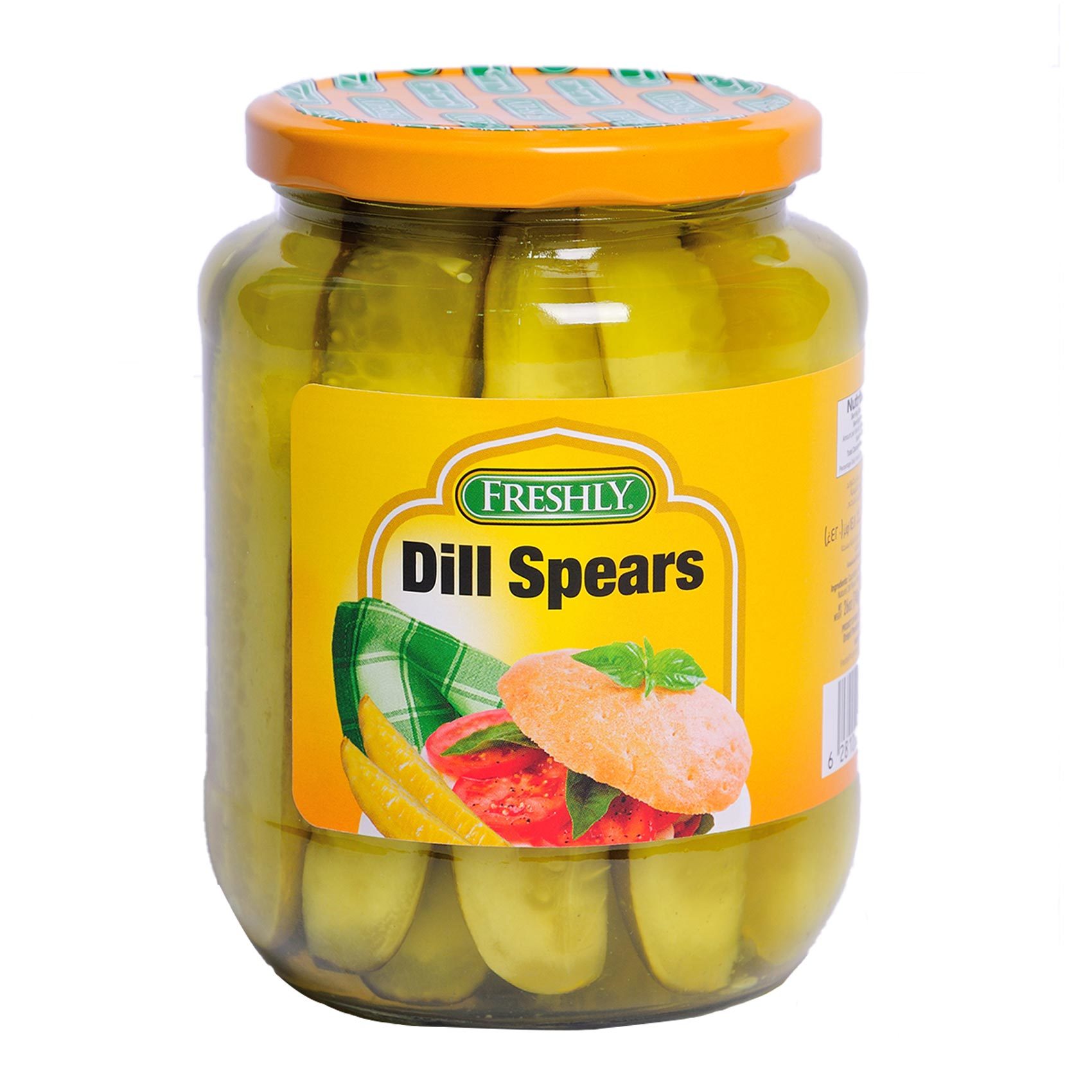 Buy Freshly dill spears 740 g Online Shop Food Cupboard on Carrefour