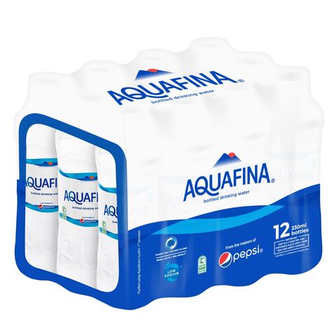 Aquafina Bottled Drinking Water, 330ml x 12
