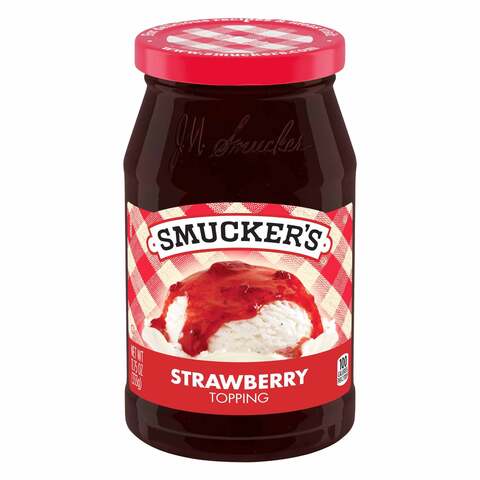 Smucker&#39;s Topping Strawberry 333 Gram