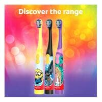 Colgate Kids Extra Soft Sonic Battery Powered Minions Toothbrush 1 PCS