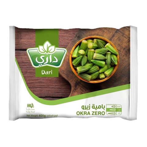 اشتري داري بامية زيرو مجمدة 400 جرام في السعودية