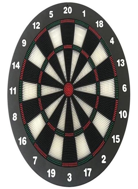 Buy Generic Durable Molded Plastic Safety Dart Board With Hanger Hook Online Shop Toys Outdoor On Carrefour Uae