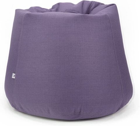 Luxe Decora Fabric Bean Bag Cover Only (3XL, Violet)