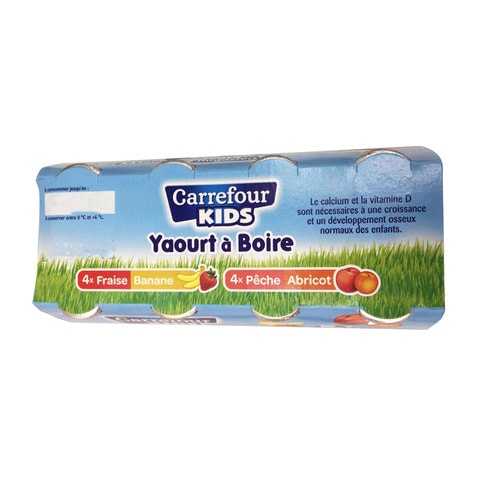 Carrefour Kids Drinking Yoghurt 100g Pack of 8
