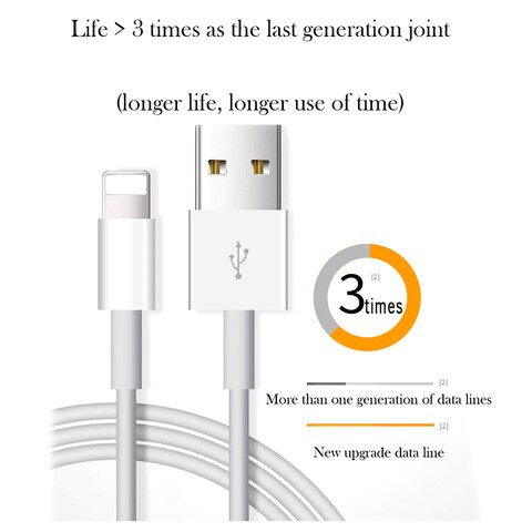 General -  USB Cable for I-phone7/8/X 6s Charging Cables Mobile Phone Charger