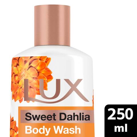 Lux Perfumed Body Wash Sweet Dahlia For 24 Hours Long Lasting Fragrance 250ml