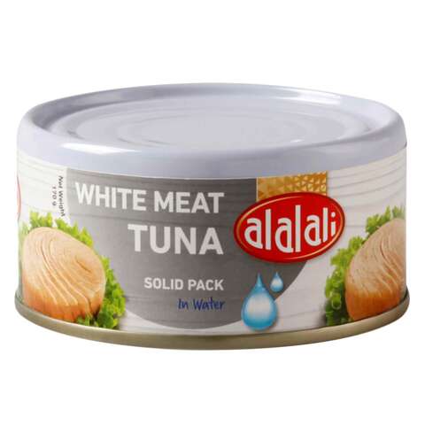 اشتري العلالي لحم تونا ابيض بالماء 170 جرام في السعودية