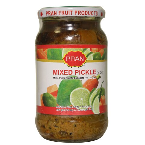 Buy Pran Mixed Pickle In Oil 400g in UAE